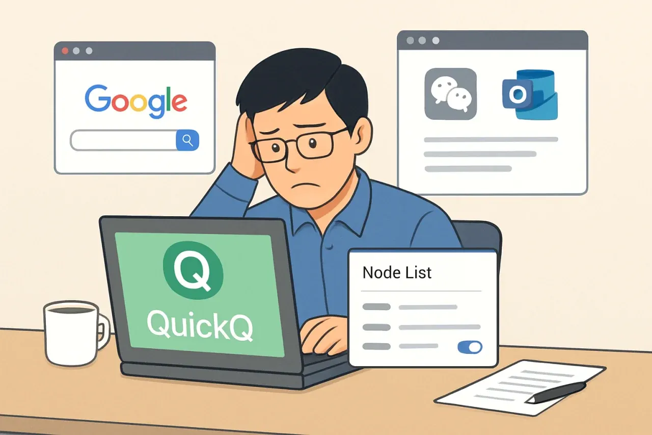 QuickQ iOS 版下载与使用全攻略：从节点配置到常见问题排查